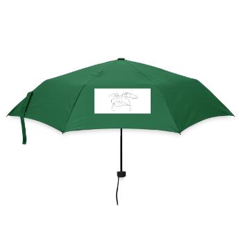 Godo - Parapluie standard - vert bouteille - Devant