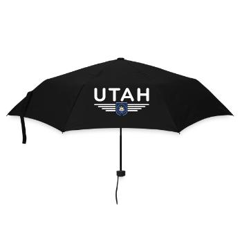 T-shirt Utah Fan – Nature & Liberté - Parapluie standard - noir - Devant