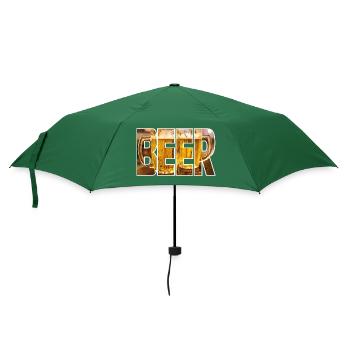 Beer Bier - Umbrella (small) - bottlegreen - Front