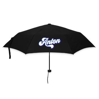 Anton | Couleurs changeantes - Parapluie standard - noir - Devant