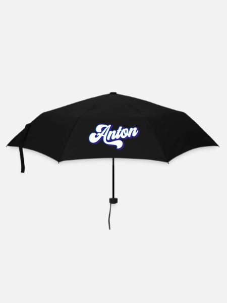 Anton | Couleurs changeantes - Parapluie standard - noir