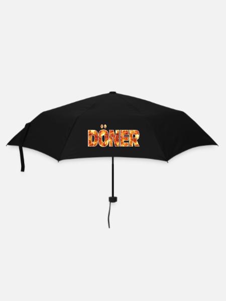 Kebab - Parapluie standard - noir