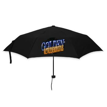 race de chien anniversaire amoureux des chiens noël - Parapluie standard - noir - Devant