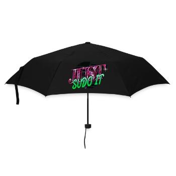 college student gift idea computer language father - Regenschirm (klein) - Schwarz - Vorne
