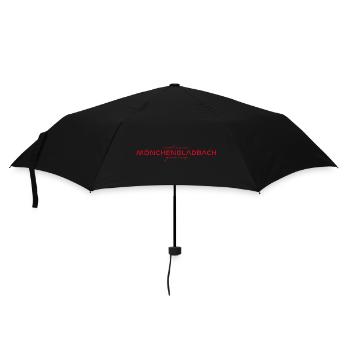 Mönchengladbach T-Shirt – For real fans - Umbrella (small) - black - Front