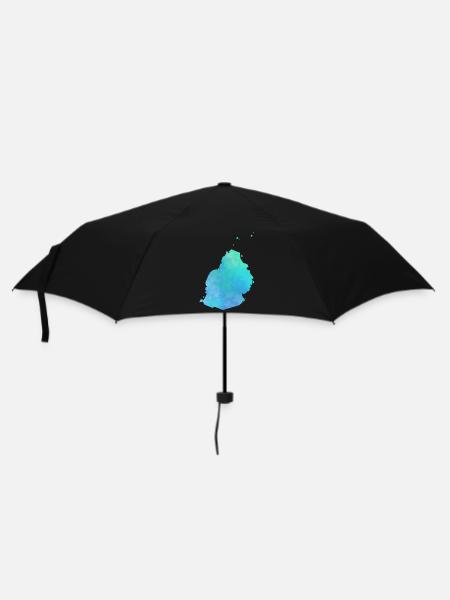 Mauritius - Regenschirm (klein) - Schwarz