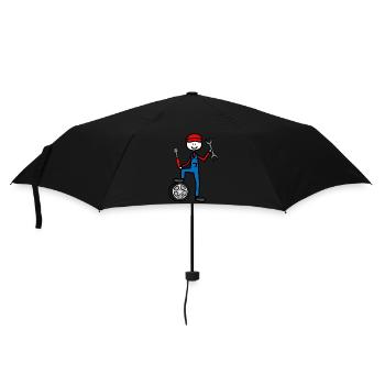 Mechanic - Umbrella (small) - black - Front