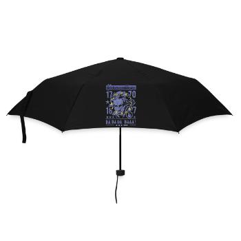 Beethoven Europa Design - Regenschirm (klein) - Schwarz - Vorne