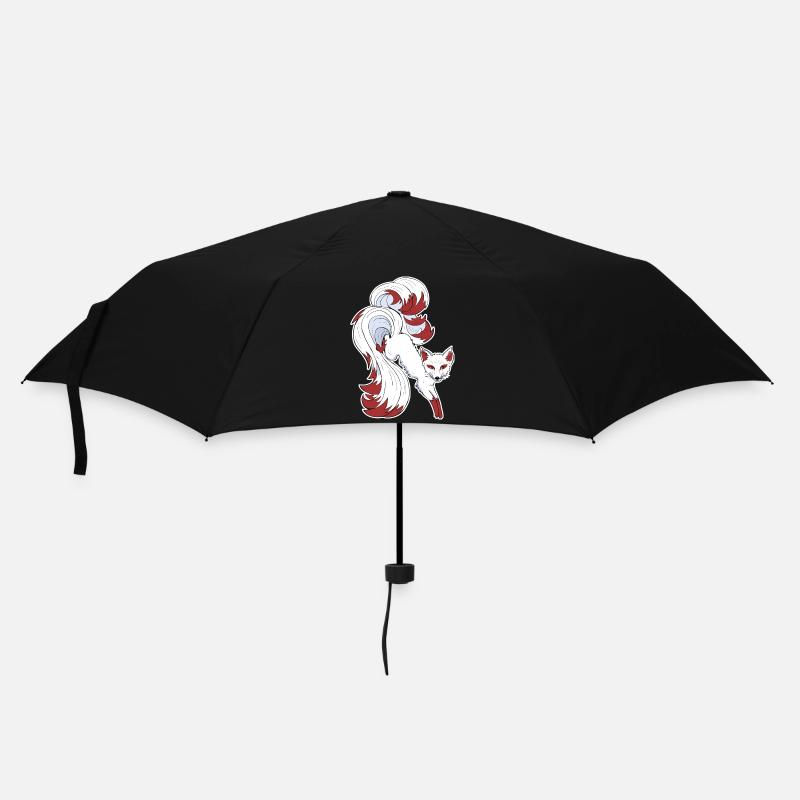 Nine-tailed fox - Umbrella (small) - black