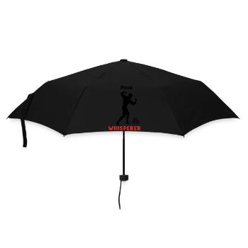 Pose Whisperer - Regenschirm (klein) - Schwarz - Vorne