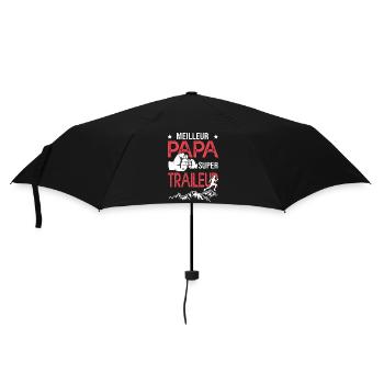Super papa meilleur traileur course à pied trail - Parapluie standard - noir - Devant