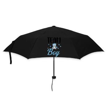 Team boy cadeau original baby shower - Parapluie standard - noir - Devant