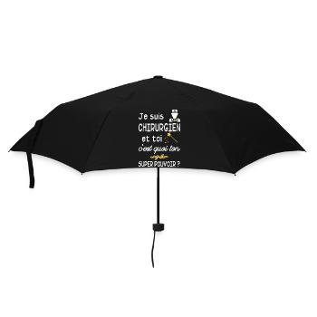 je suis chirurgien / cadeau chirurgien - Parapluie standard - noir - Devant