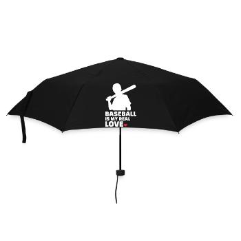 J’adore le baseball élégant - Parapluie standard - noir - Devant