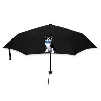 Propriétaires de chiens Border Collie Chiens Amoureux des chiens - Parapluie standard - noir - Devant