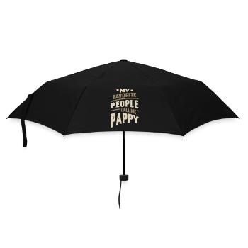 Lieblings-Papa - Regenschirm (klein) - Schwarz - Vorne