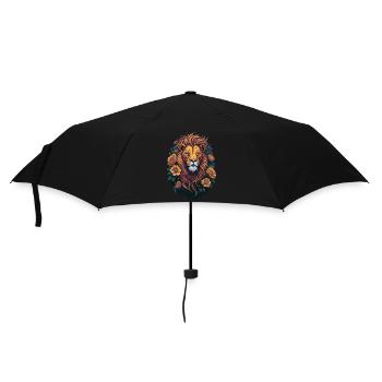 Lion - Parapluie standard - noir - Devant