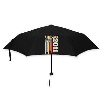 February 2011 - February 2011 Birthday Gift - Umbrella (small) - black - Front