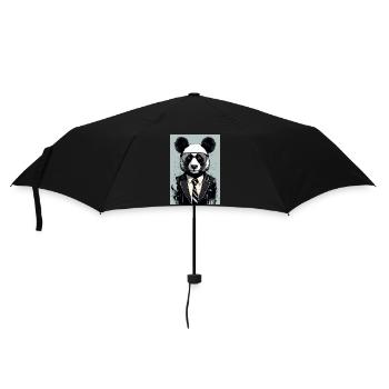 Panda costume smoking panda géant - Parapluie standard - noir - Devant