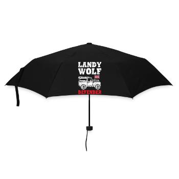 Landy Wolf Defender - Umbrella (small) - black - Front