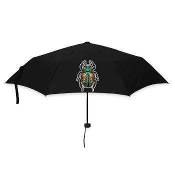 Skarabäus Neo Traditional - Regenschirm (klein) - Schwarz - Vorne