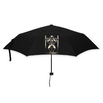 Calisthenics Astronaut Pull-ups Gift - Umbrella (small) - black - Front