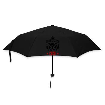 Junggesellen Crew Jga Party Lustig - Regenschirm (klein) - Schwarz - Vorne