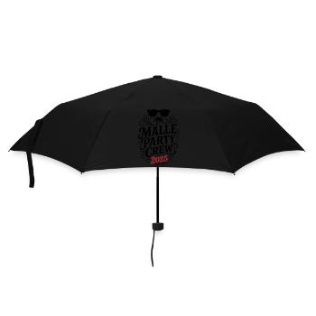 Malle Party Crew 2025 - Umbrella (small) - black - Front