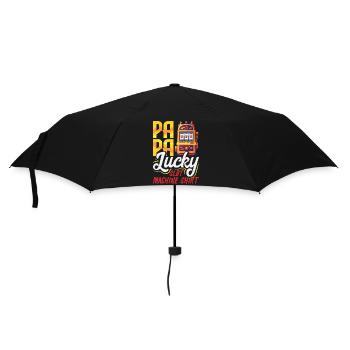 Papa chanceux Machine à Sous Chemise Casino Jeu - Parapluie standard - noir - Devant