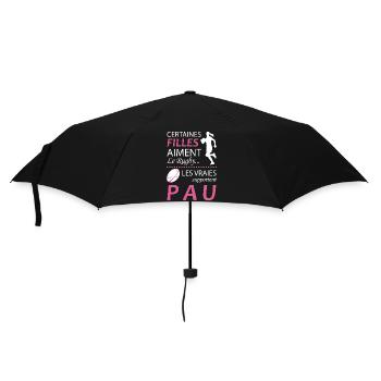 Certaines Filles Aiment Le Rugby Les Vraies Sup... - Parapluie standard - noir - Devant