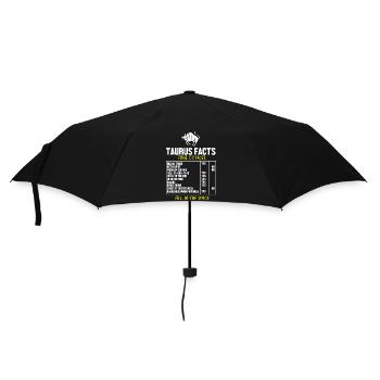 Signe du zodiaque Taureau - Parapluie standard - noir - Devant