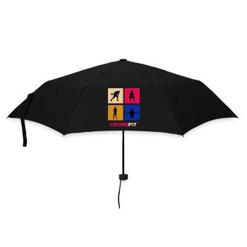 T shirt cross - Parapluie standard - noir - Devant