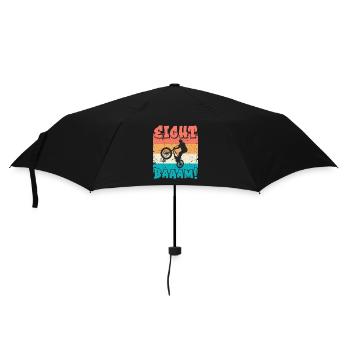8 Anniversaire BMX 8 ans Cadeau - Parapluie standard - noir - Devant