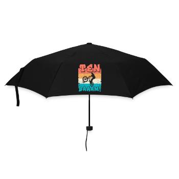 10 Birthday Bmx 10 Years Gift - Umbrella (small) - black - Front