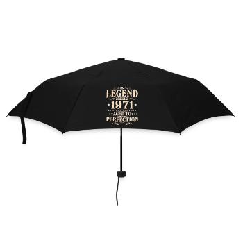 Légende 1971 Vintage Born Vintage Anniversaire - Parapluie standard - noir - Devant