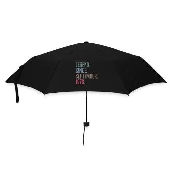 Legend Since September 1978 - Umbrella (small) - black - Front