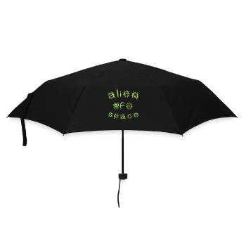 Alien UFO space soucoupe volante spatiale alien - Parapluie standard - noir - Devant