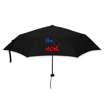 Mama eines wirklich tollen Sohnes - Regenschirm (klein) - Schwarz - Vorne