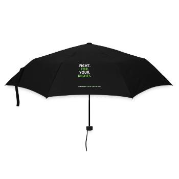 FIGHT FOR YOUR RIGHTS - Umbrella (small) - black - Front