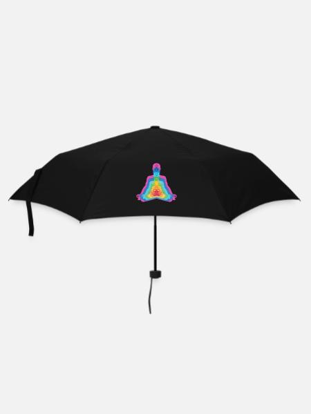 SIEBEN SCHICHTEN - Regenschirm (klein) - Schwarz