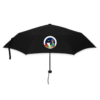 Meilleurs amis des chats - Parapluie standard - noir - Devant