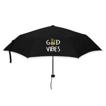 Good Vibes - Umbrella (small) - black - Front