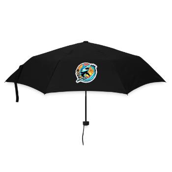 Hai - Regenschirm (klein) - Schwarz - Vorne