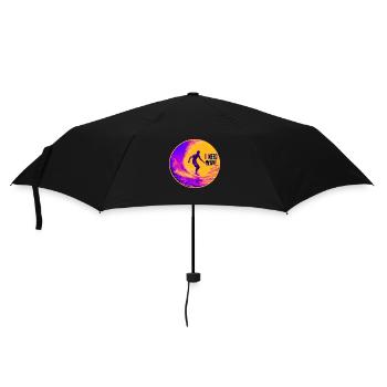 I Need Wave - Surfer - Umbrella (small) - black - Front
