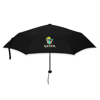 Gamer, Games, Gaming - Umbrella (small) - black - Front