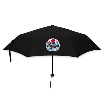 Canada 4 (en anglais seulement) - Parapluie standard - noir - Devant