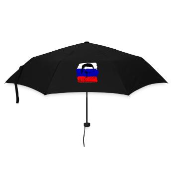 Nawalny,hero, Russland, rip, Flagge - Regenschirm (klein) - Schwarz - Vorne