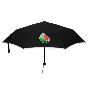 Quartier de la pastèque - Parapluie standard - noir - Devant