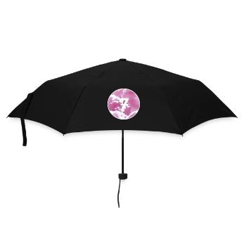 4EF00A83 8E69 4DC8 8A7D 1398B5C40235 - Regenschirm (klein) - Schwarz - Vorne