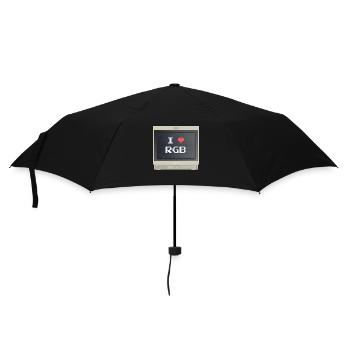 PVM Lover - RGB-Lüfter - Regenschirm (klein) - Schwarz - Vorne